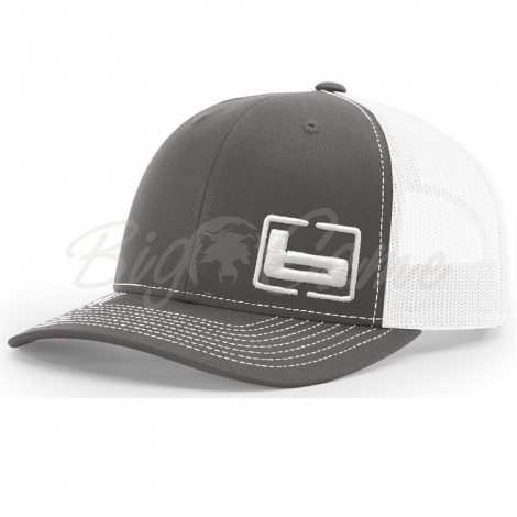 Кепка BANDED Trucker Cap-Side Logo цв. Charcoal / White фото 1