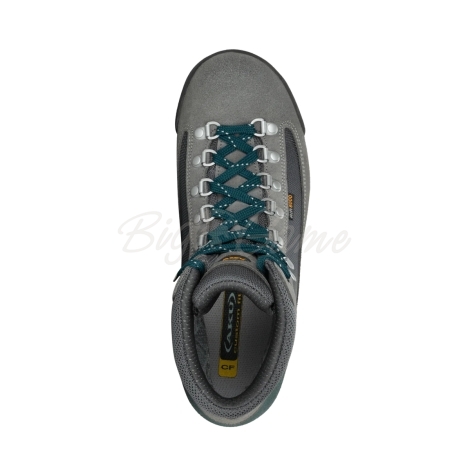 Ботинки треккинговые AKU WS Ultra Light Micro GTX цвет Grey / Petrol фото 2