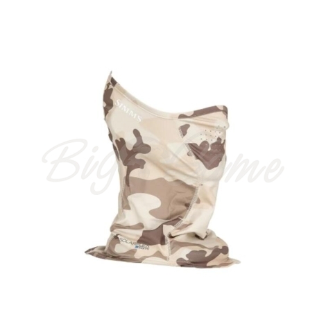 Бандана SIMMS Sungaiter цвет Woodland Camo Sandbar фото 1