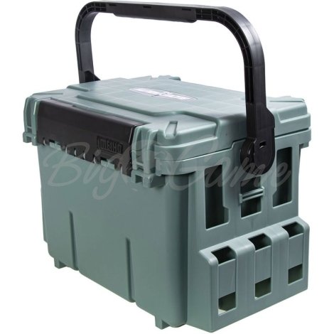 Ящик рыболовный MEIHO BM-7000 Bucket Mouth цвет зеленый фото 2