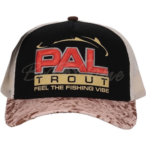 Бейсболка ZETRIX PAL Trout Cap цвет черный фото 1