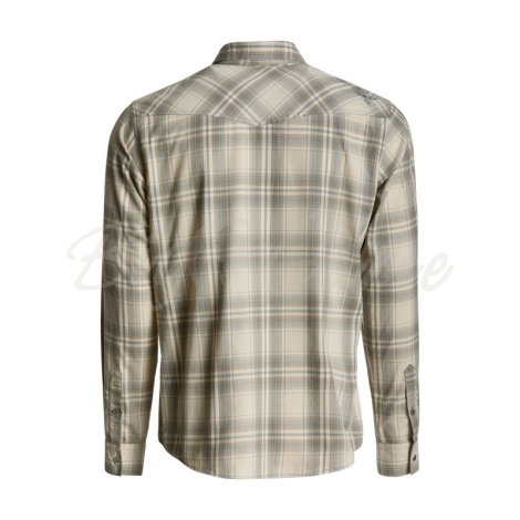 Рубашка KING'S Western Snap Flannel цвет Western Khaki Plaid фото 8