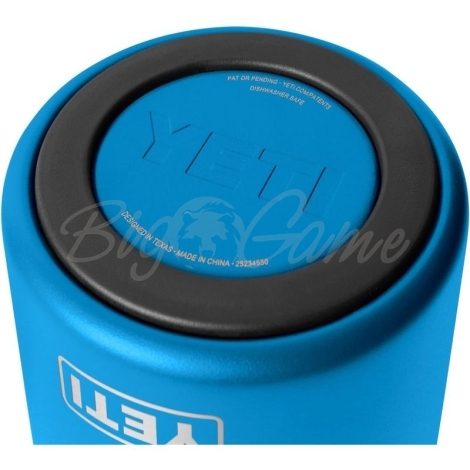 Термос YETI Rambler Wine Chiller для бутылки 750 мл цвет Big Wave Blue фото 4
