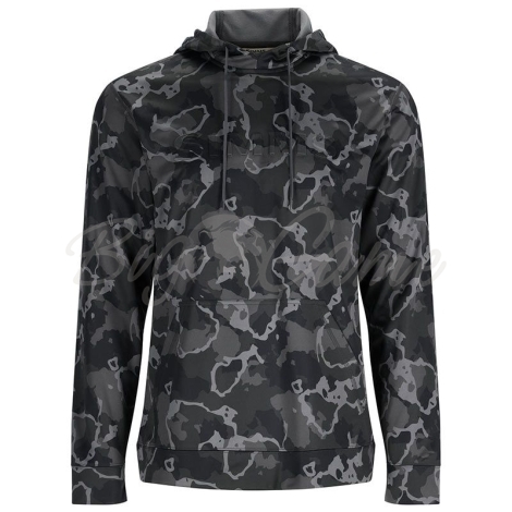 Толстовка SIMMS Challenger Fishing Hoody цвет Regiment Camo Carbon фото 1