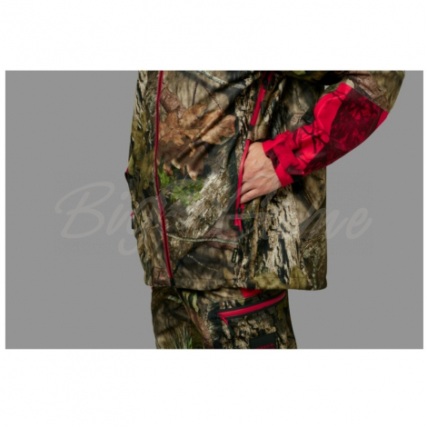 Куртка HARKILA Moose Hunter 2.0 GTX jacket цвет Mossy Oak Break-Up Country/Mossy Oak Red фото 6