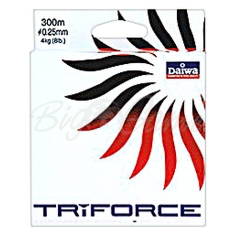 Леска DAIWA Triforce 300 м 0,3 мм фото 1