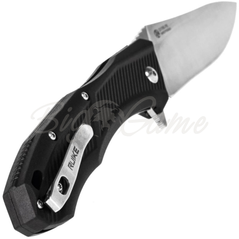 Нож складной RUIKE Knife D198-PB цв. Черный фото 3