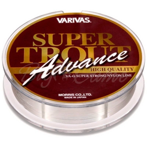 Леска VARIVAS Super Trout Advance High Quality 100 м цв. Серый # 0,8 фото 1