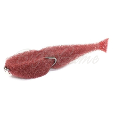 Поролоновая рыбка LEX Classic Fish CD 12 B (кирпичное тело / красный хвост) фото 1