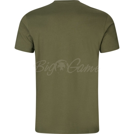 Футболка HARKILA Core T-Shirt цвет Dark Olive фото 3
