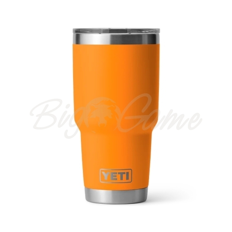 Термокружка YETI Rambler Tumbler w/Magslider 887 цвет King Crab Orange фото 1