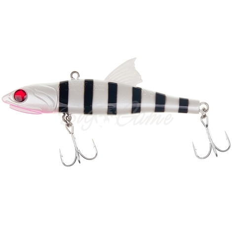 Воблер LITTLE JACK Forma Adict 68S код цв. #Zebra milk black фото 2