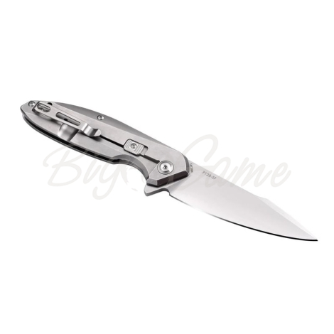 Нож складной RUIKE Knife P128-SF цв. Серый фото 17