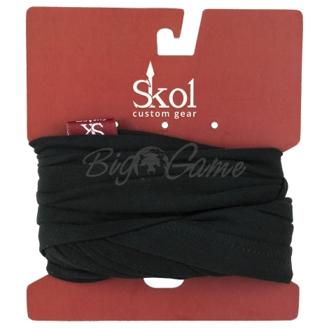 Бандана SKOL All Season Neck Gaiter цвет Black фото 2