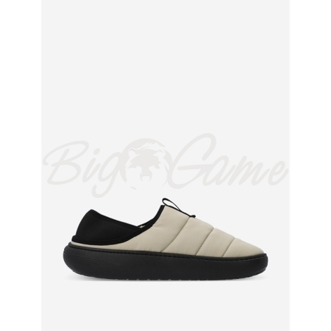 Слипоны CROCS Puff Moc цвет Бежевый / Черный фото 1