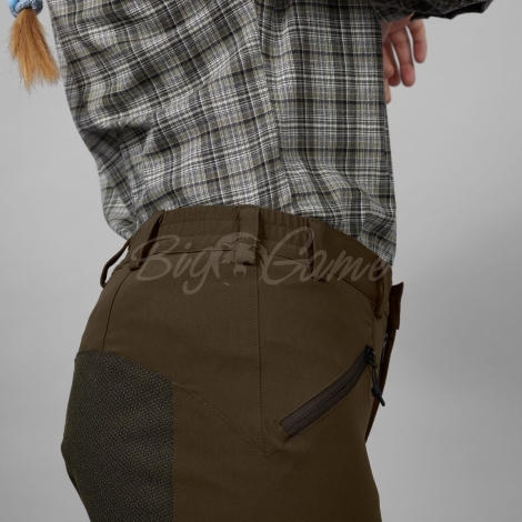 Брюки SEELAND Larch Membran Тrousers Women цвет Pine green фото 2