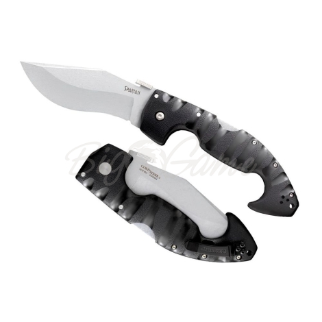 Нож складной COLD STEEL Spartan AUS10A рукоять пластик GRIV-EX цв. Черный фото 1