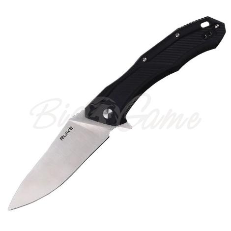 Нож складной RUIKE Knife D198-PB цв. Черный фото 1