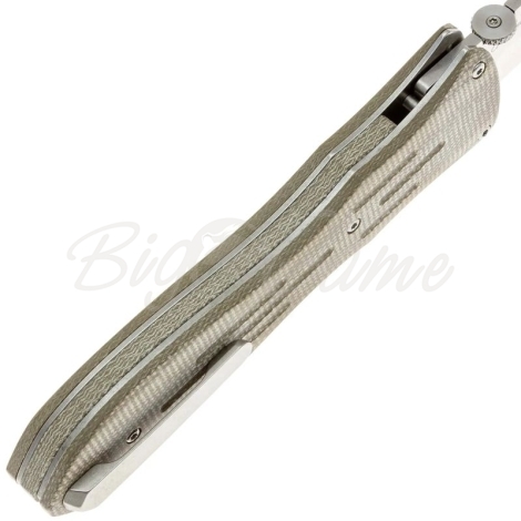 Нож складной полуавтоматический BOKER Atropos сталь VG-10 рукоять Микарта цв. Зеленый фото 5