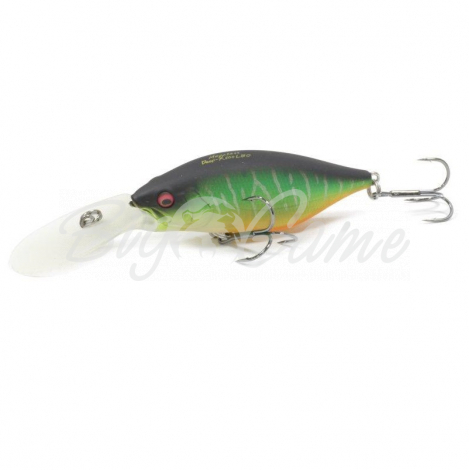 Воблер MEGABASS Deep-X 200 LBO 70F цв. Ghost Mat Tiger фото 1