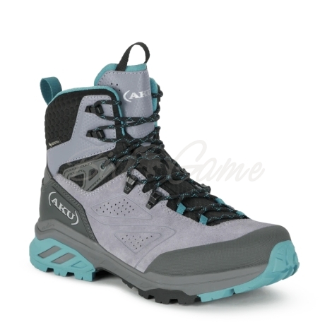 Ботинки треккинговые AKU WS Reactive GTX цвет Light Violet / Aqua Green фото 1