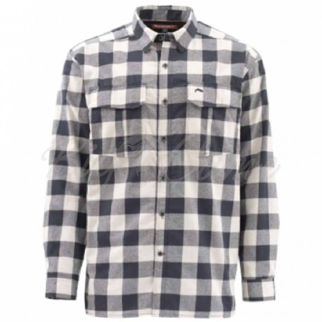 Рубашка SIMMS Coldweather LS Shirt цвет Sand Buffalo Plaid фото 1