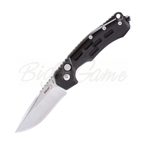 Нож складной BOKER Thunder Storm Auto AUS-8 рукоять черный алюминий фото 1