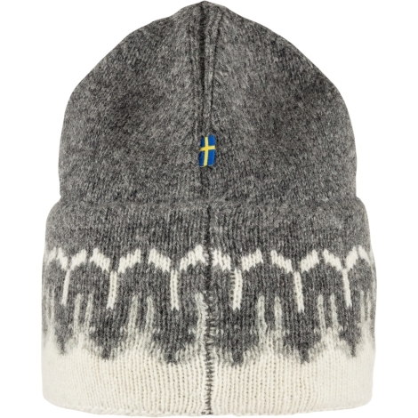 Шапка FJALLRAVEN Ovik Path Knit Beanie цвет Chalk White-Grey фото 3