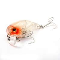 Воблер JACKALL Chubby 38 мм цв. clear salmon roe head превью 2