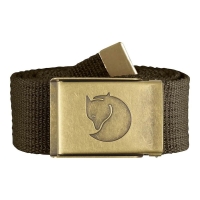 Ремень FJALLRAVEN Canvas Brass Belt 4 cm цвет 633 Dark Olive