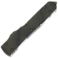 Нож автоматический MICROTECH Ultratech S/E Bohler M390, рукоять алюминий цв. Зеленый превью 3
