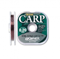 Леска OWNER Broad carp special 100 м 0,33 мм цв. темно-коричневый