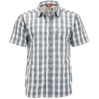 Рубашка SIMMS Big Sky SS Shirt цвет Steel / Pool Plaid