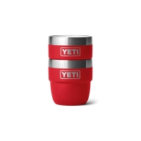 Термочашка YETI Rambler Espresso Stackable Cup (2 шт.) 113 цвет Rescue Red превью 3