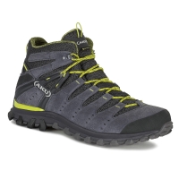 Ботинки треккинговые AKU Alterra Lite Mid GTX цвет Anthracite / Lime превью 1