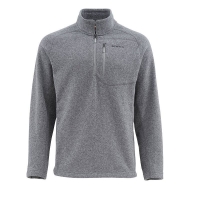 Пуловер SIMMS Rivershed Sweater Quarter Zip цвет Steel