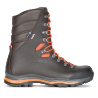 Ботинки охотничьи AKU Riserva High 200 GTX цвет Brown / Fluo Orange превью 5