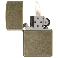 Зажигалка ZIPPO с покрытием Anitque Brass превью 2