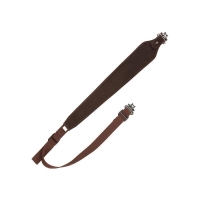 Ремень погонный ALLEN Sling-Rifle Suede Deer Head with Swivels цвет Brown превью 3