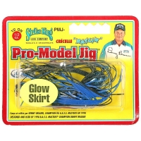 Бактейл STRIKE KING Pro-Glo Pro-Model Jig 14 г (1/2 oz) цв. black / blue превью 1