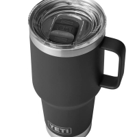 Термокружка YETI Rambler Travel Mug 887 цвет Black превью 3