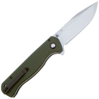 Нож складной CJRB Chord AR-RPM9 рукоять Микарта цв. Зеленый превью 6