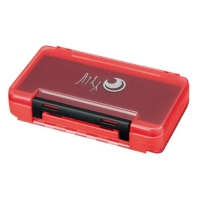 Коробка для джиг-головок DAIWA Gekkabijin Jighead Case W цвет красный/прозрачный/черный