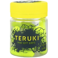 Червь TERUKI Roy 6,5 см (7 шт.) зап. сыр цв. Green apple превью 3