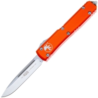 Нож автоматический MICROTECH Ultratech S/E M390, рукоять алюминий цв. Оранжевый