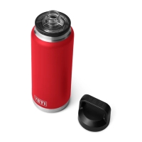 Термос YETI Rambler Bottle Chug Cap 1065 цвет Rescue Red превью 2