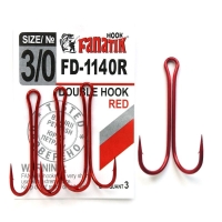 Крючок двойной FANATIK FD-1140R № 6 (5 шт.)