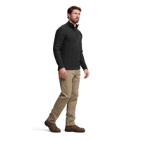 Толстовка SITKA Snowcrest Half-Zip Fleece Pullover цвет Black Heather превью 8