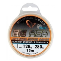 Леска SAVAGE GEAR Big Fish HD16 Braid 15 м 1 мм цв. прозрачный