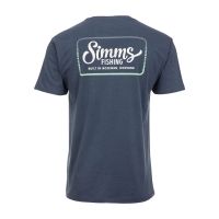 Футболка SIMMS Two Tone Pocket Tee цвет Navy Heather превью 4